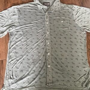 Mountain Khakis Gray Casual Button Down Shirt M